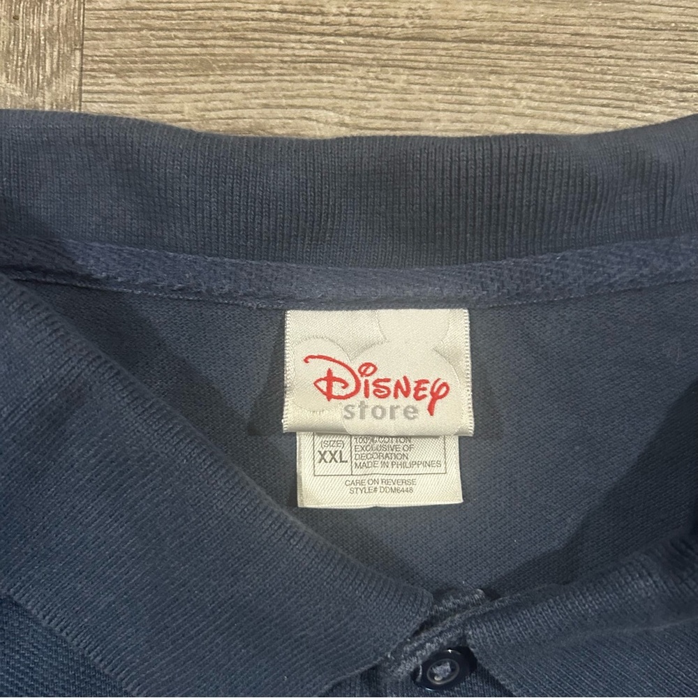 Men’s Disney Store Blue Polo Shirt Size XXL - Picture 4 of 9